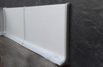 Плинтус алюминиевый L-образный анодированное серебро (3000*11*100 мм) — купить в Якутске