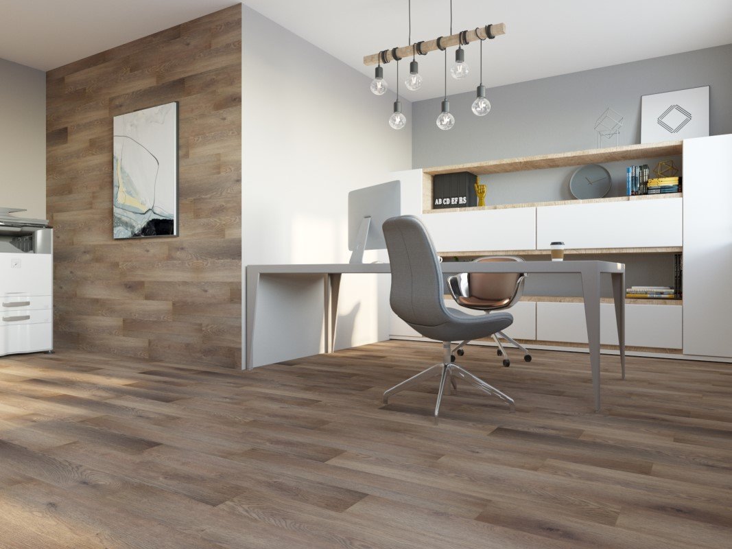 Замковая ПВХ плитка "Art Tile" Дуб Террас (920*150*4 мм) — купить в Якутске