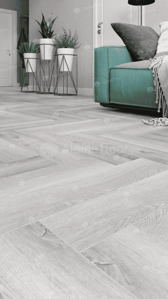 Виниловый ламинат "Alpine Floor" Parquet Light Дуб Лейтена (600*125*4 мм) — купить в Якутске