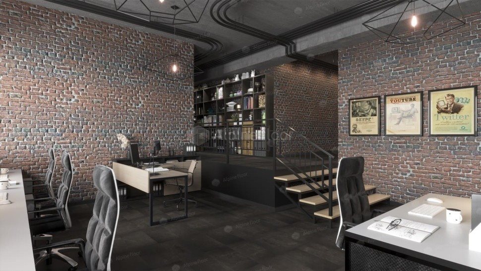 Виниловая плитка "Alpine Floor" Light Stone Ларнака (608*303*2,5 мм) — купить в Якутске