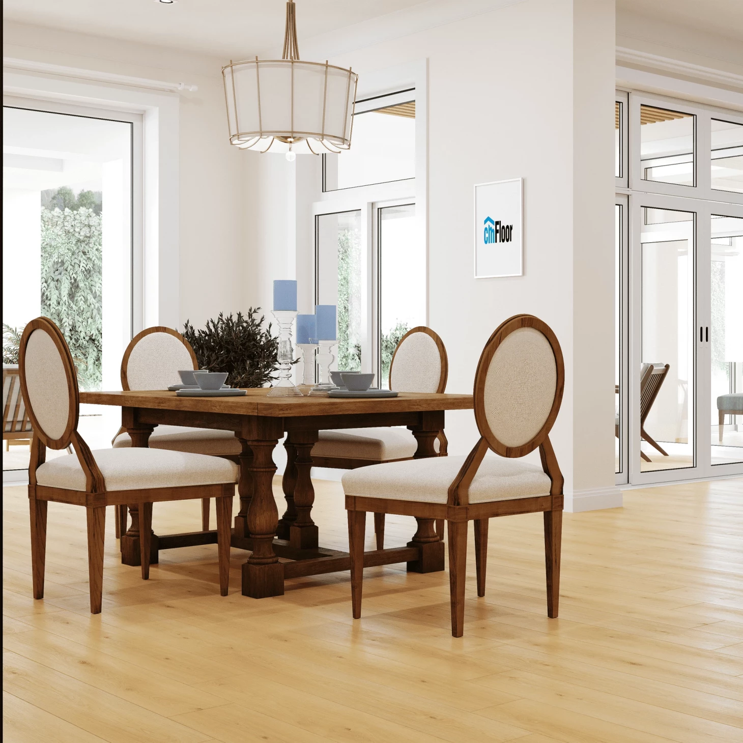 SPC плитка для пола Дуб Орегон (1220*180*4 мм) — купить в Якутске