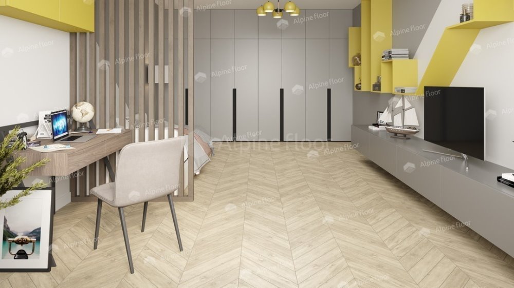 LVT плитка "Alpine Floor" Сонома (555*127*2,5 мм) — купить в Якутске