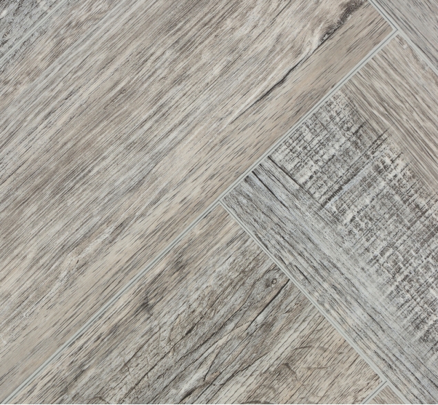 Виниловый ламинат SPC "Cronafloor" Herringbone Дуб Реймс (640*128*4,5 мм) — купить в Якутске