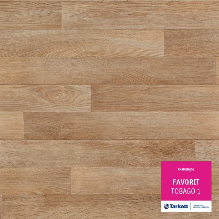 Линолеум бытовой "Tarkett" Фаворит Tobago 1 (3,5м) — купить в Якутске
