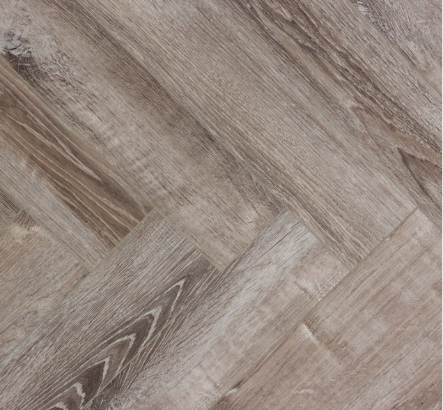 Виниловый ламинат SPC "Cronafloor" Herringbone Дуб Тулон (640*128*4,5 мм) — купить в Якутске