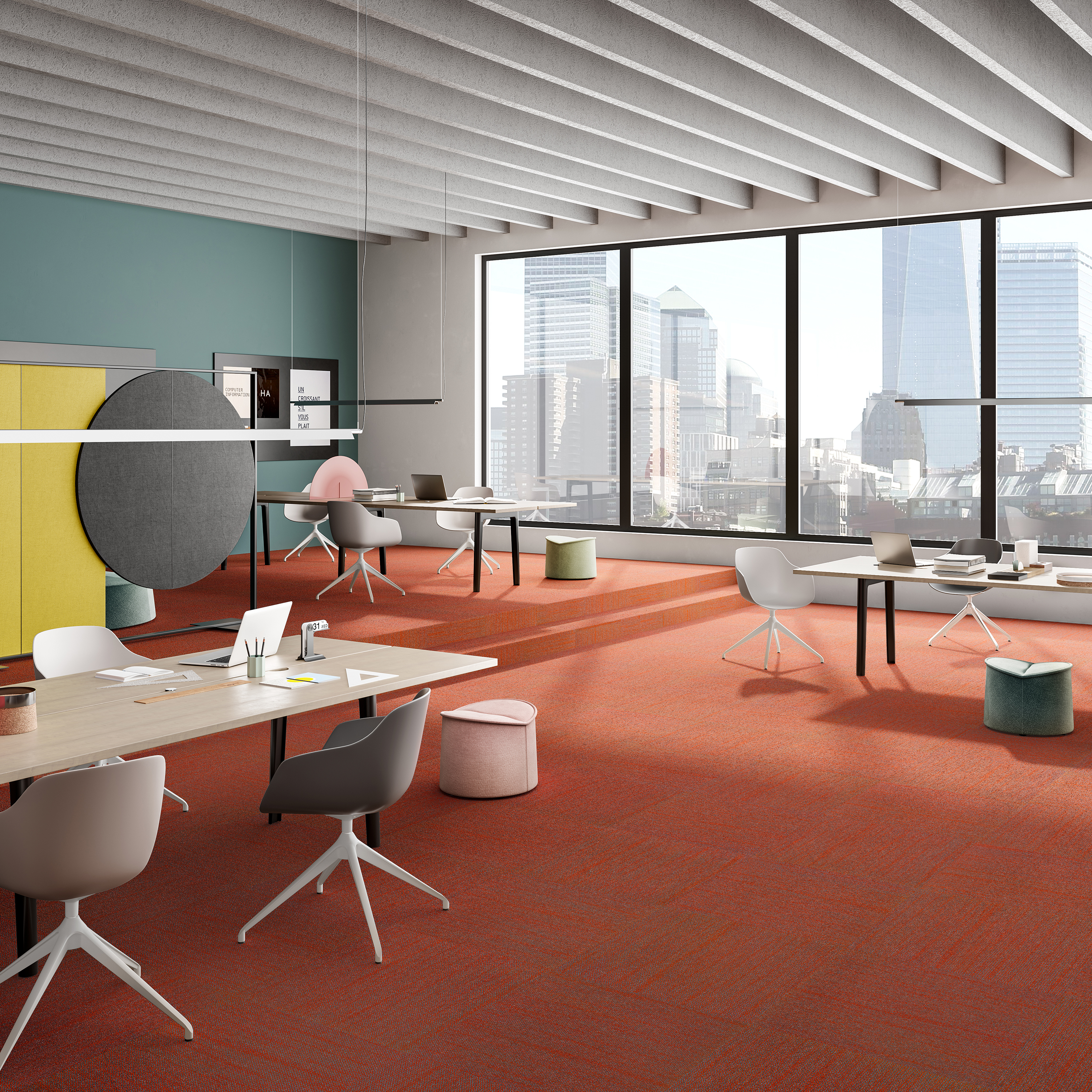 Ковровая плитка Marvel Tile 89 (500*500*6 мм) — купить в Якутске