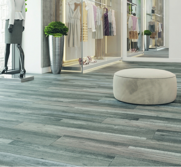 SPC ламинат "CronaFloor" Wood 4V Дуб Марсель (1200*180*4 мм) — купить в Якутске