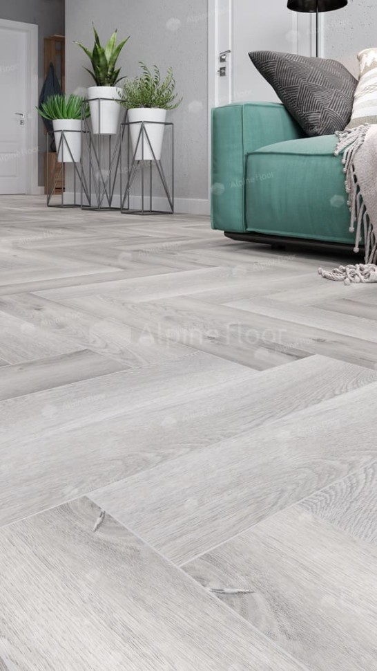Виниловая плитка "Alpine Floor" Parquet LVT Дуб Лейтена (590*118*2,5 мм) — купить в Якутске