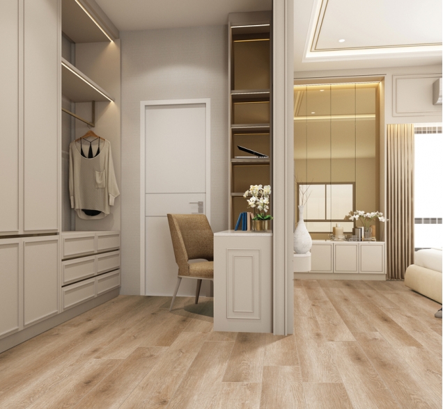 SPC ламинат "CronaFloor" Nano 4V Дуб Бремен (1200*180*3,5 мм) — купить в Якутске