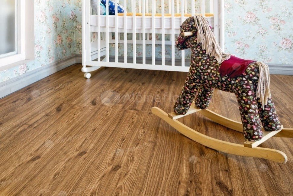 Виниловый ламинат "Alpine Floor" Classic Light MC Дуб Классический (1220*183*3,5 мм) — купить в Якутске