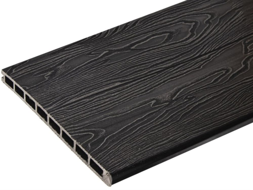 Ступень TalverWood 313*25*4000мм, антрацит, 3D — купить в Якутске