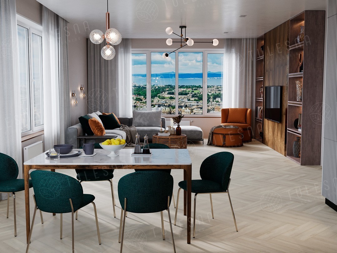 Кварцвиниловая плитка LVT "Tulesna"  Radiante (590*118*2,5 мм) — купить в Якутске