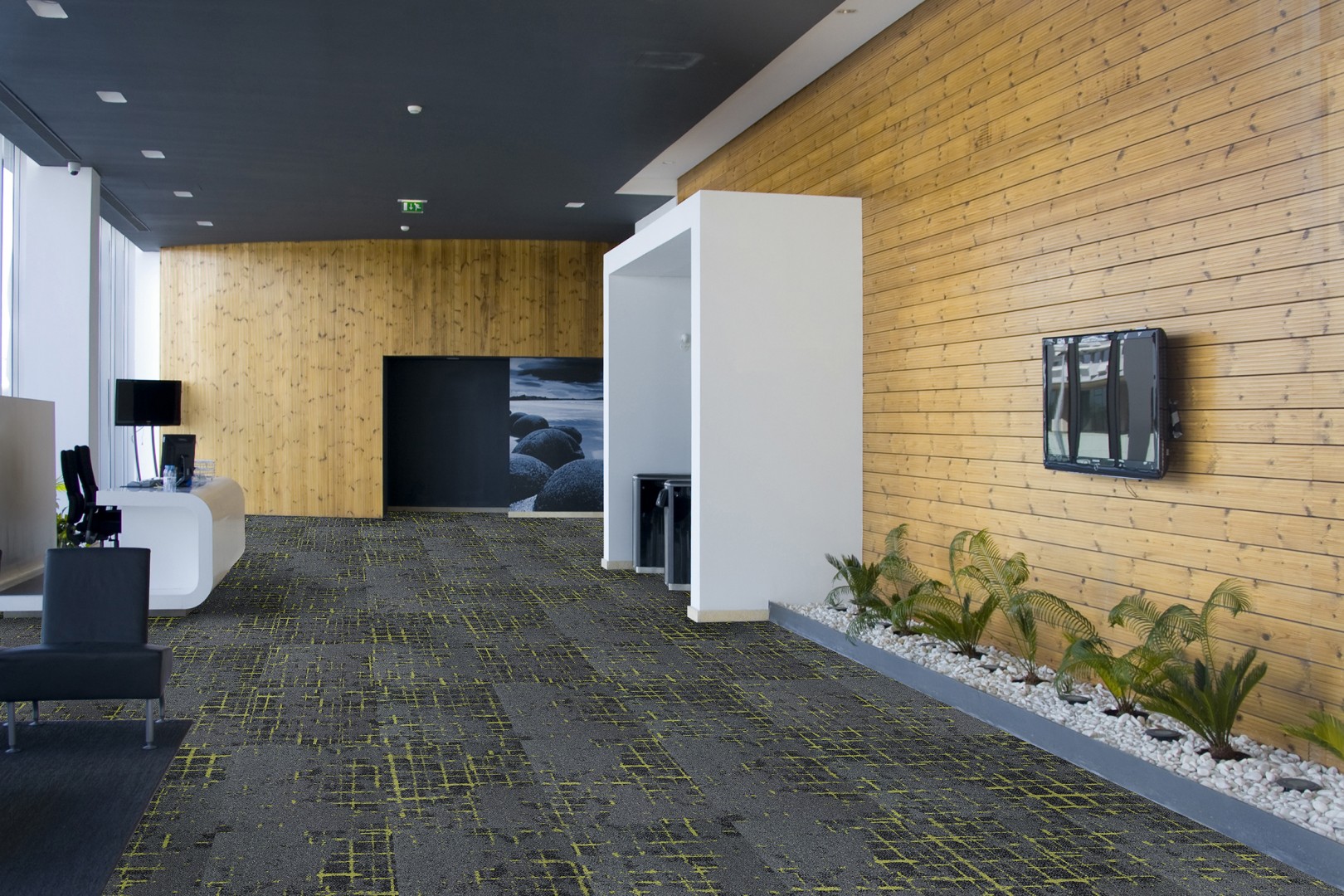 Ковровая плитка Macro Tile 92 (500*500*5 мм) — купить в Якутске