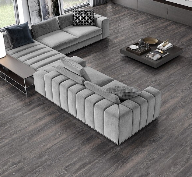 SPC ламинат "CronaFloor" Nano 4V Дуб Морёный (1200*180*3,5 мм) — купить в Якутске