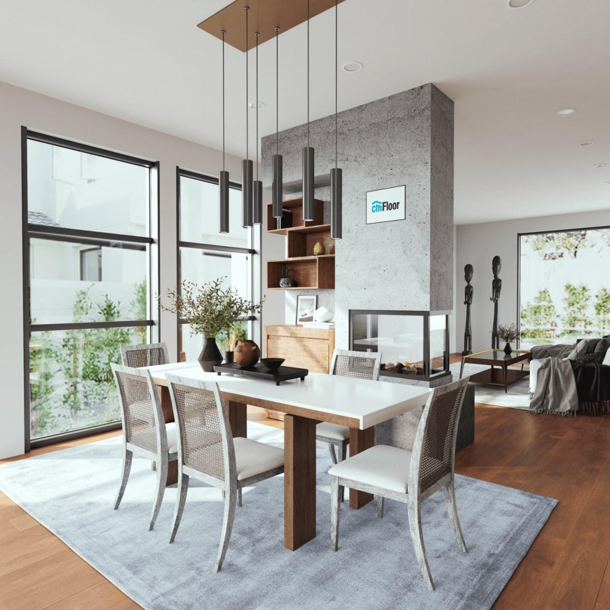 Виниловое напольное покрытие ScandiWood 18 Дуб Корица (180*1220*5 мм) — купить в Якутске