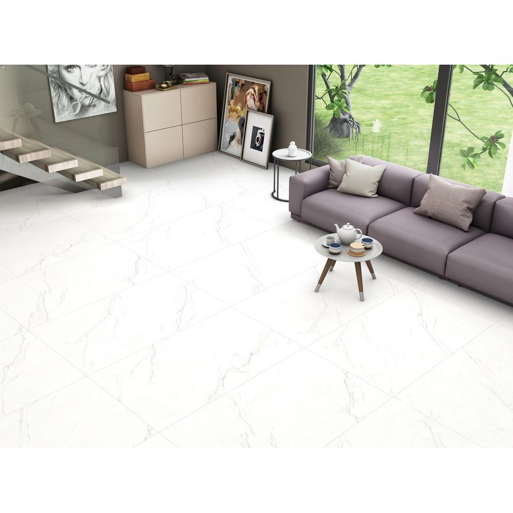 Керамогранит "Ennface" 600*1200 Mystic White Матовый Белый — купить в Якутске