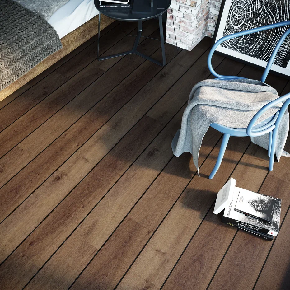 SPC ламинат "Invictus" Highland Oak Chocolate (1213*178*6мм) — купить в Якутске