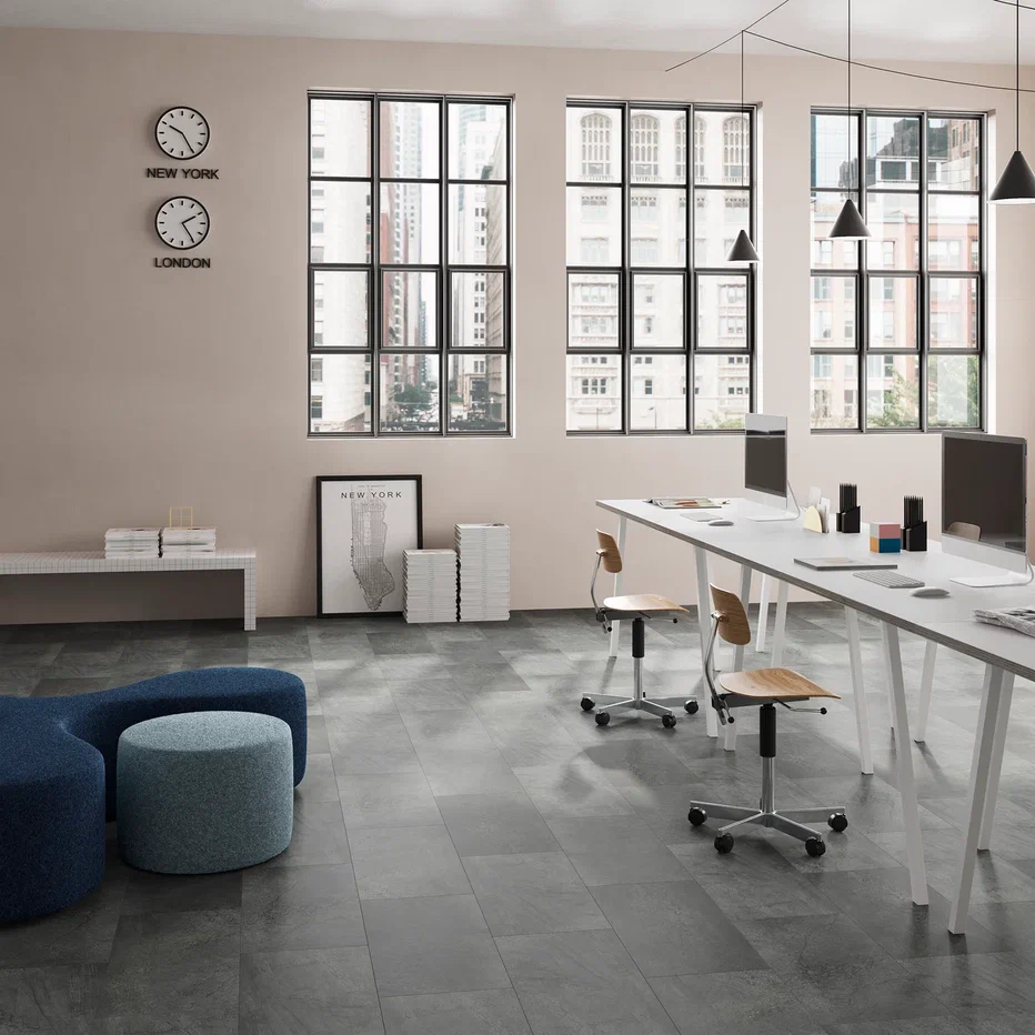 SPC ламинат "Invictus" Groovy Granite Steel (603*298*6мм) — купить в Якутске