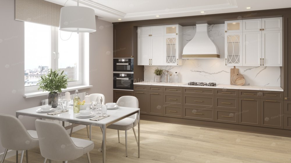 SPC Ламинат "Alpine Floor" Дуб капучино (1524*180*8 мм) — купить в Якутске