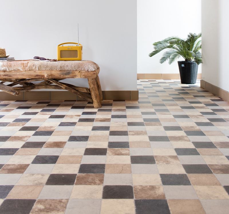 Линолеум бытовой "IVC" Bingo Pietra 596 (3м) — купить в Якутске