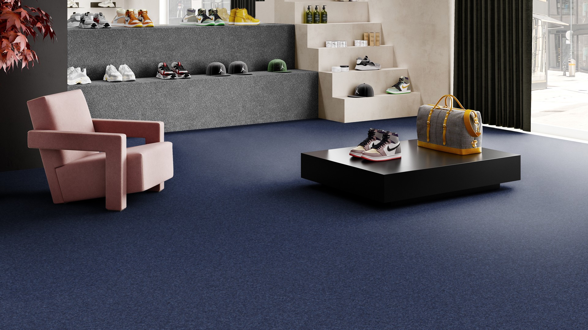 Ковровая плитка Medusa Tile 77 (500*500*5 мм) — купить в Якутске