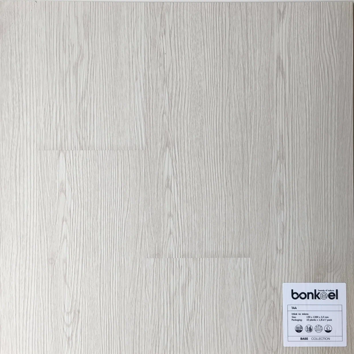 Плитка ПВХ "Bonkeel" Base New 144 (1220*150*3,5 мм) — купить в Якутске