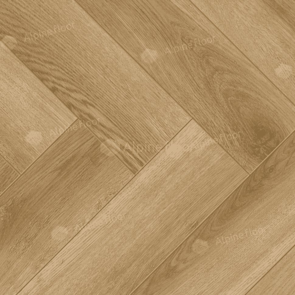 Ламинат "Alpine Floor" Herringbone 12 PRO Дуб Эльзас (606*101*12 мм) — купить в Якутске