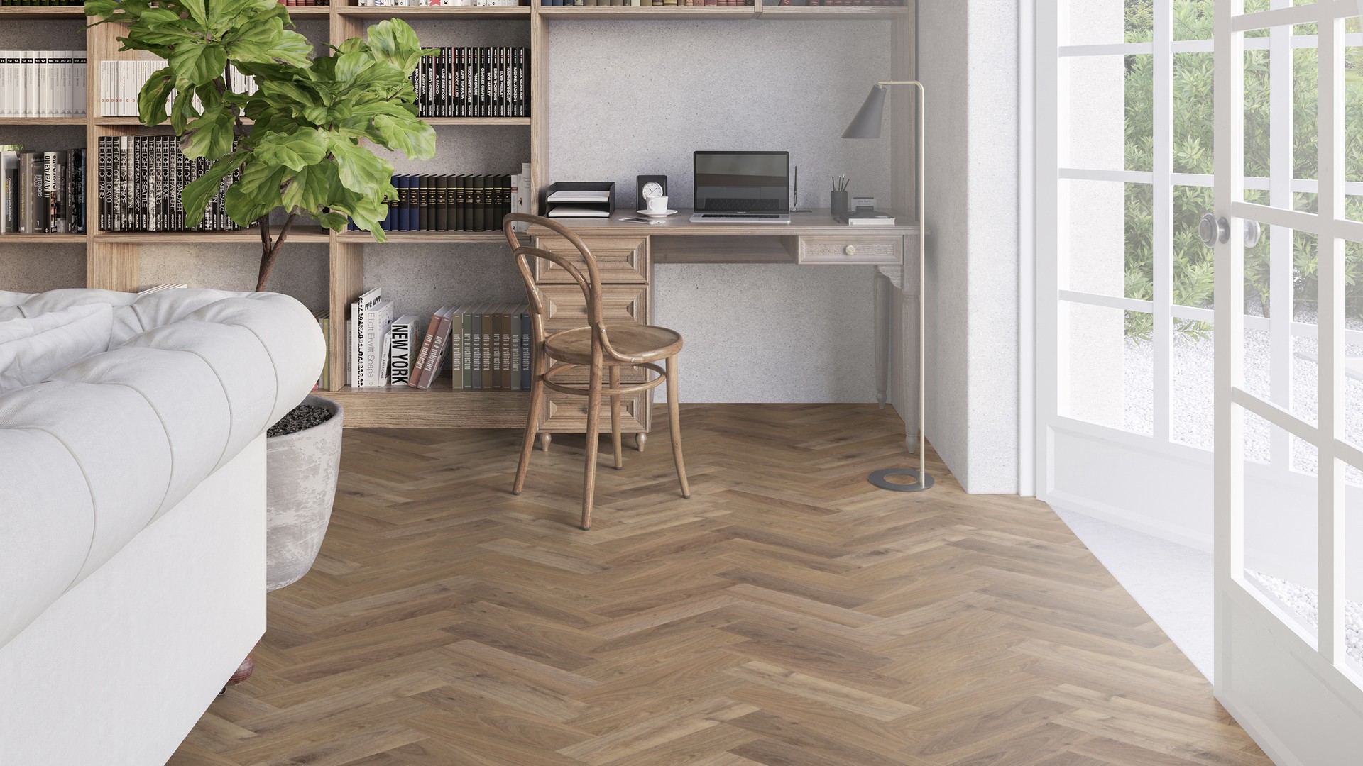 Кварцвиниловая плитка "Invictus" Highland Oak Roasted (406*102*2,5мм) — купить в Якутске