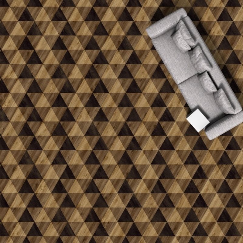 Виниловая плитка Triangles 362 (452,64*392*2,5 мм) — купить в Якутске