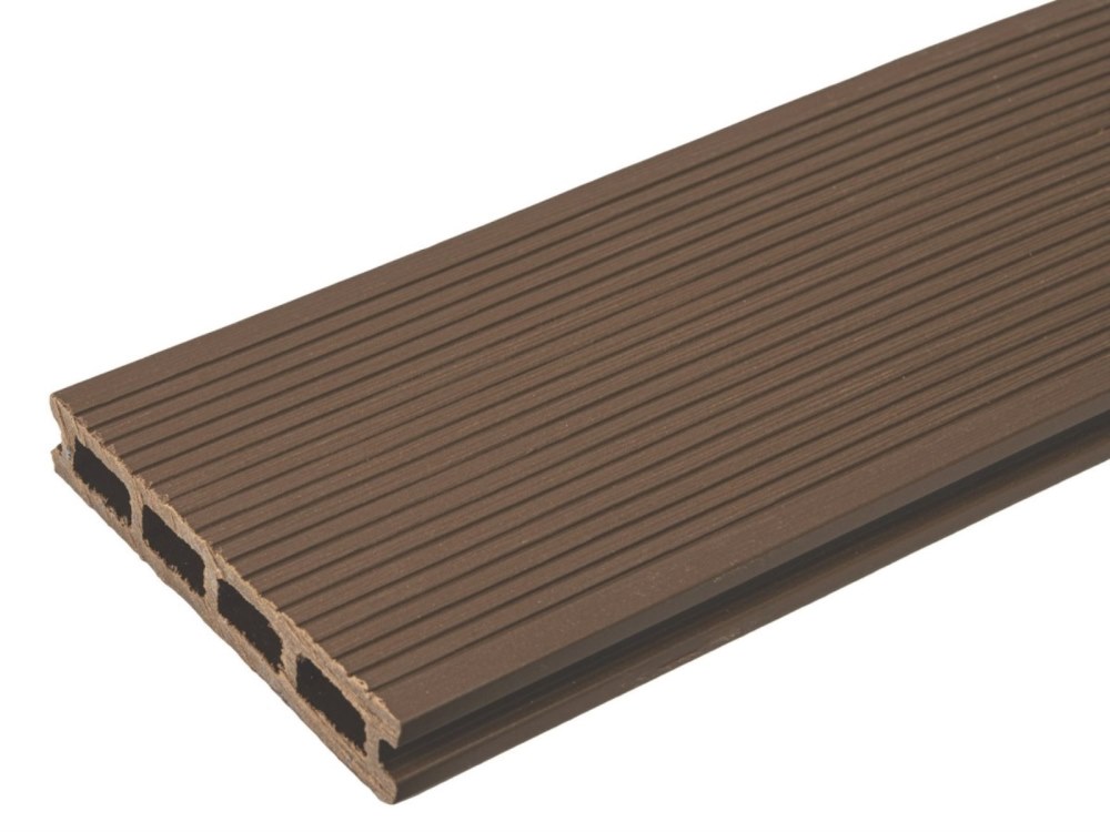 Террасная доска орех TalverWood 150*25мм, 3 D+вельвет брашинг — купить в Якутске