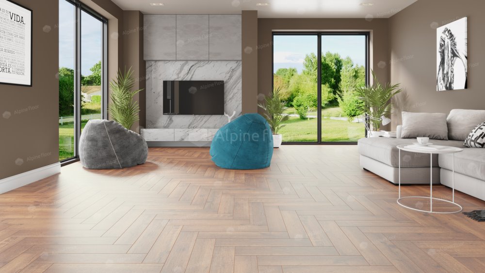 ABA Ламинат "Alpine Floor" Дуб Royal ECO (600*125*8 мм) — купить в Якутске