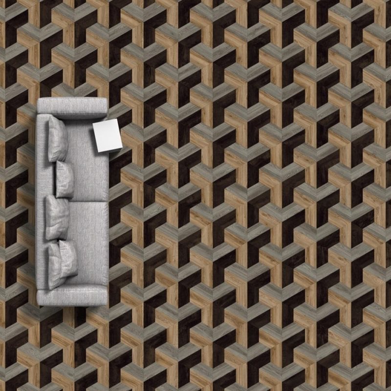 Виниловая плитка Mesh 416 (453*196*2,5 мм) — купить в Якутске