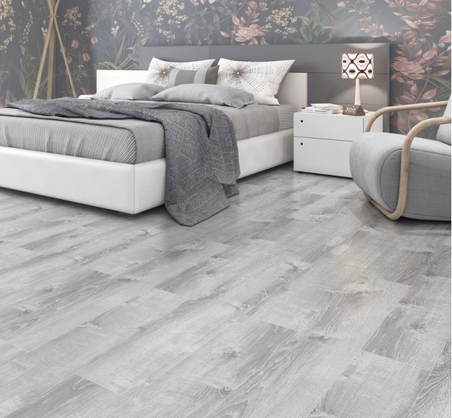 SPC ламинат "CronaFloor" Nano 4V Дуб Лондон (1200*180*3,5 мм) — купить в Якутске