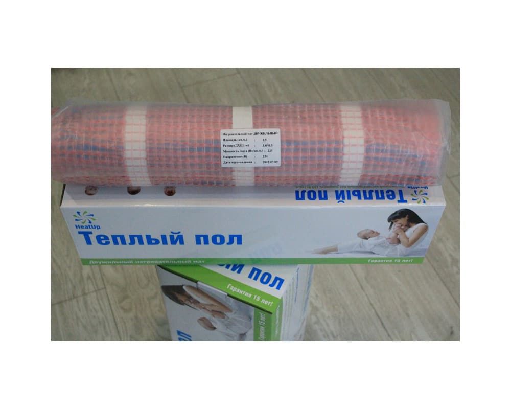 Пленочный теплый пол "HeatUp" 0,5*6м монтажный комплект — купить в Якутске
