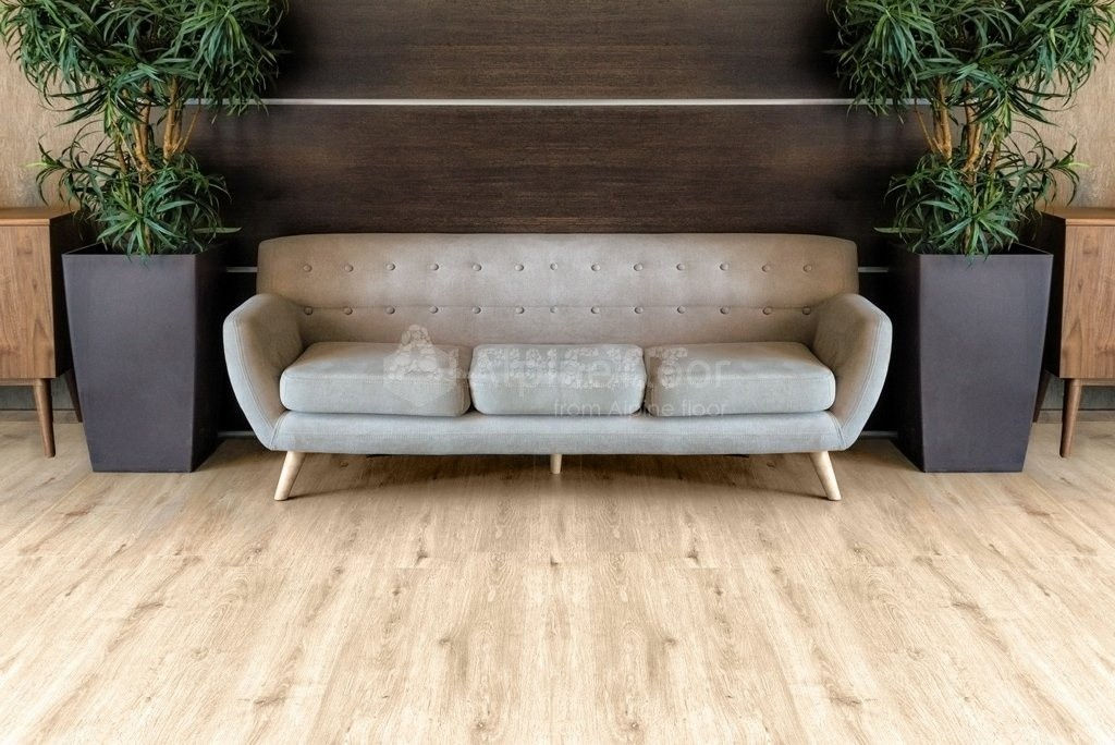 Замковая ПВХ плитка "Alpine Floor" Дуб Ваниль  (1220*183*4мм) — купить в Якутске
