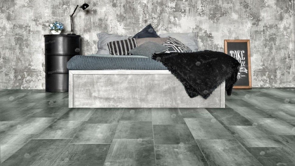 Виниловая плитка "Alpine Floor" Light Stone Корнуолл (608*303*2,5 мм) — купить в Якутске