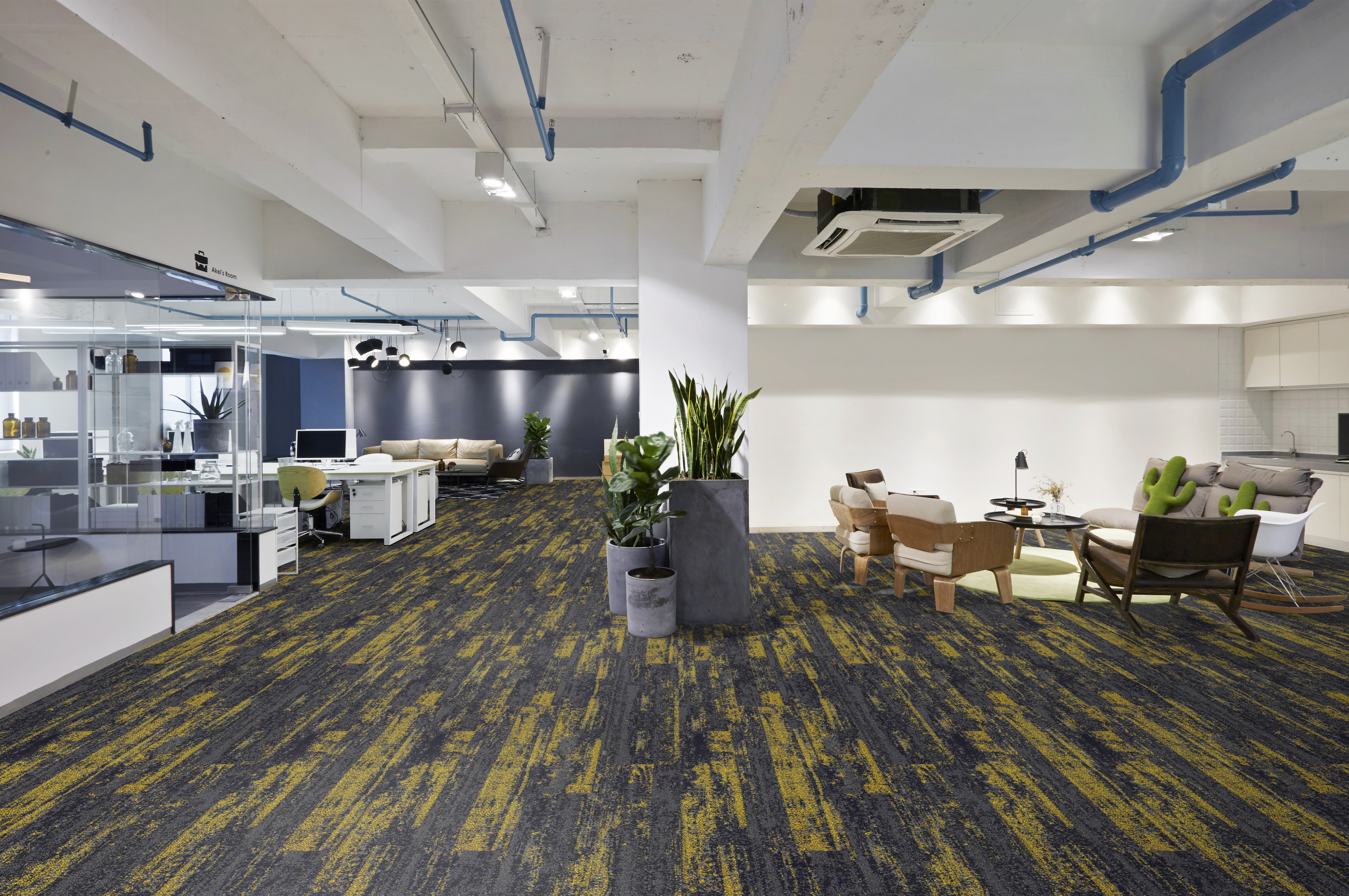 Ковровая плитка Marathon Tile 95 (1000*250*5 мм) — купить в Якутске