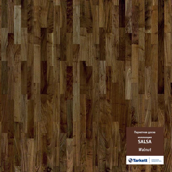 Паркетная доска "Tarkett" Salsa Орех американский (2283*194*14 мм) — купить в Якутске