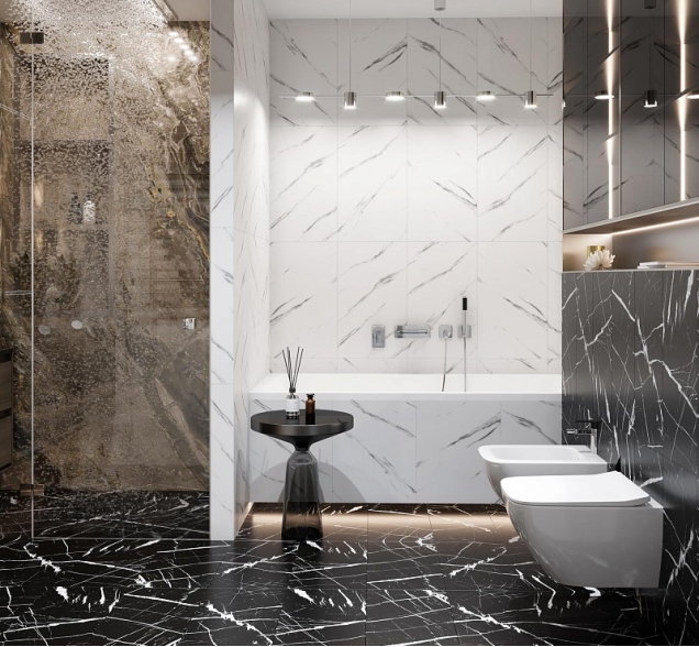 SPC ламинат "CronaFloor" Stone 4V Ноче (600*300*4 мм) — купить в Якутске