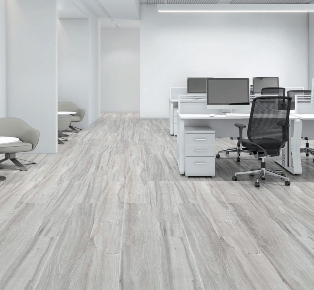 SPC ламинат "CronaFloor" Wood 4V Дуб Атланта (1200*180*4 мм) — купить в Якутске