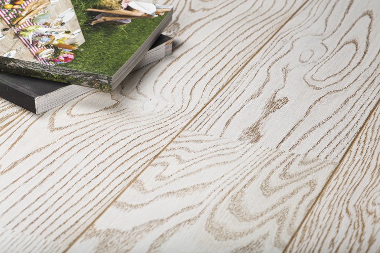 Паркетная доска "Sommer" Malmo Дуб White (1200*164*13,2 мм) — купить в Якутске