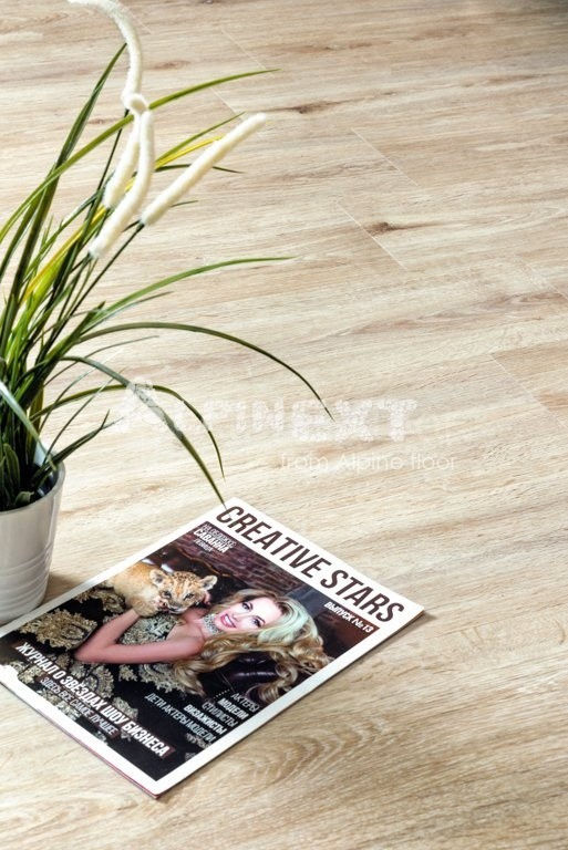 Замковая ПВХ плитка "Alpine Floor" Дуб Ваниль  (1220*183*4мм) — купить в Якутске