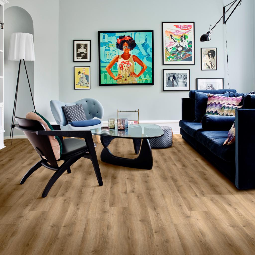 SPC ламинат "Adelar" Solida Acoustic 03826 Traditional Oak (1219*178*5 мм) — купить в Якутске