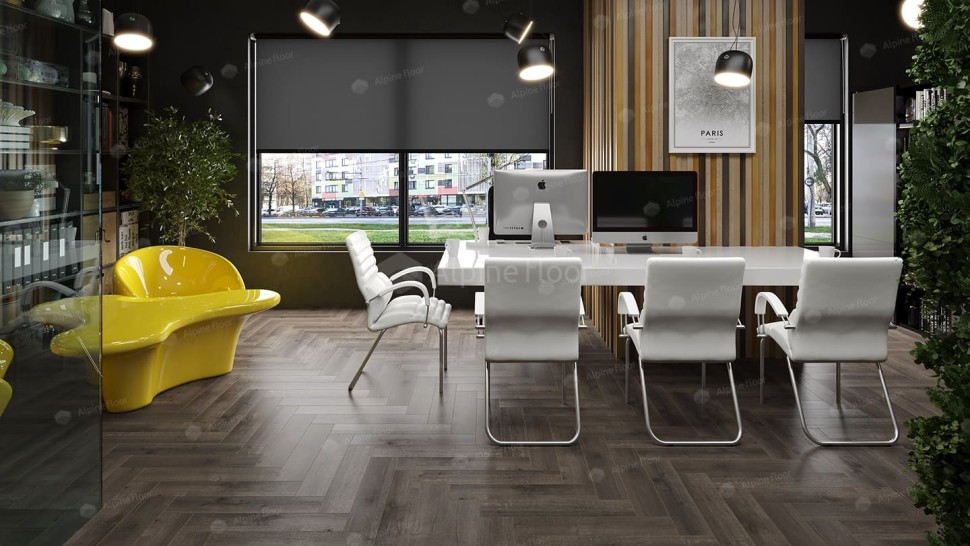 Виниловая плитка "Alpine Floor" Parquet LVT Дуб Антарес (590*118*2,5 мм) — купить в Якутске