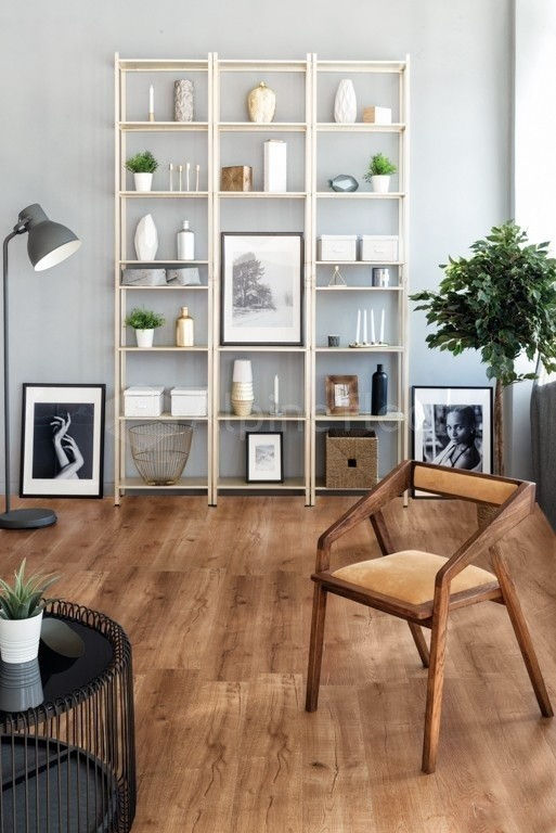 Замковая ПВХ плитка "Alpine Floor" Дуб Royal Синхронное тиснение  (1220*183*6мм) — купить в Якутске