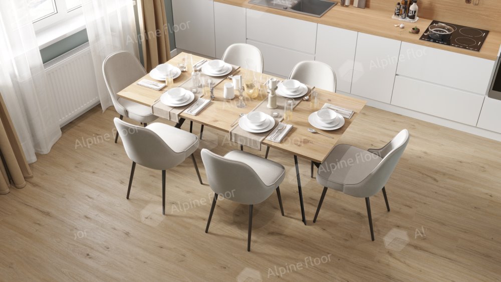 SPC Ламинат "Alpine Floor" Ларго (1220*183*4 мм) — купить в Якутске