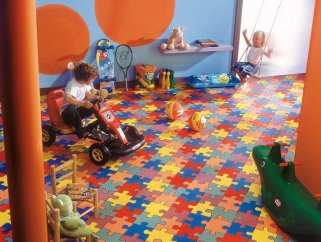 Линолеум бытовой "IVC" Neo Puzzle 50 (3,5м) — купить в Якутске