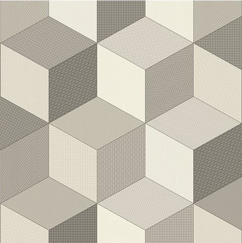 Линолеум бытовой "IVC" Bingo Cubes 83 (3м) — купить в Якутске