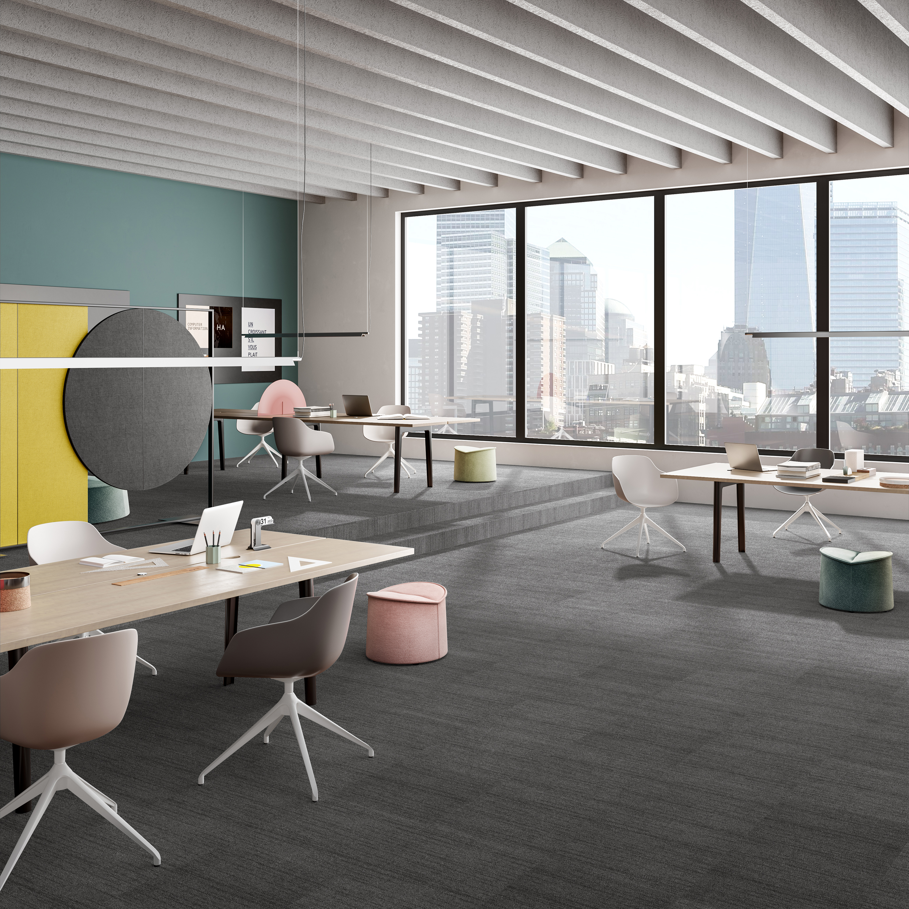 Ковровая плитка Marvel Tile 98 (500*500*6 мм) — купить в Якутске