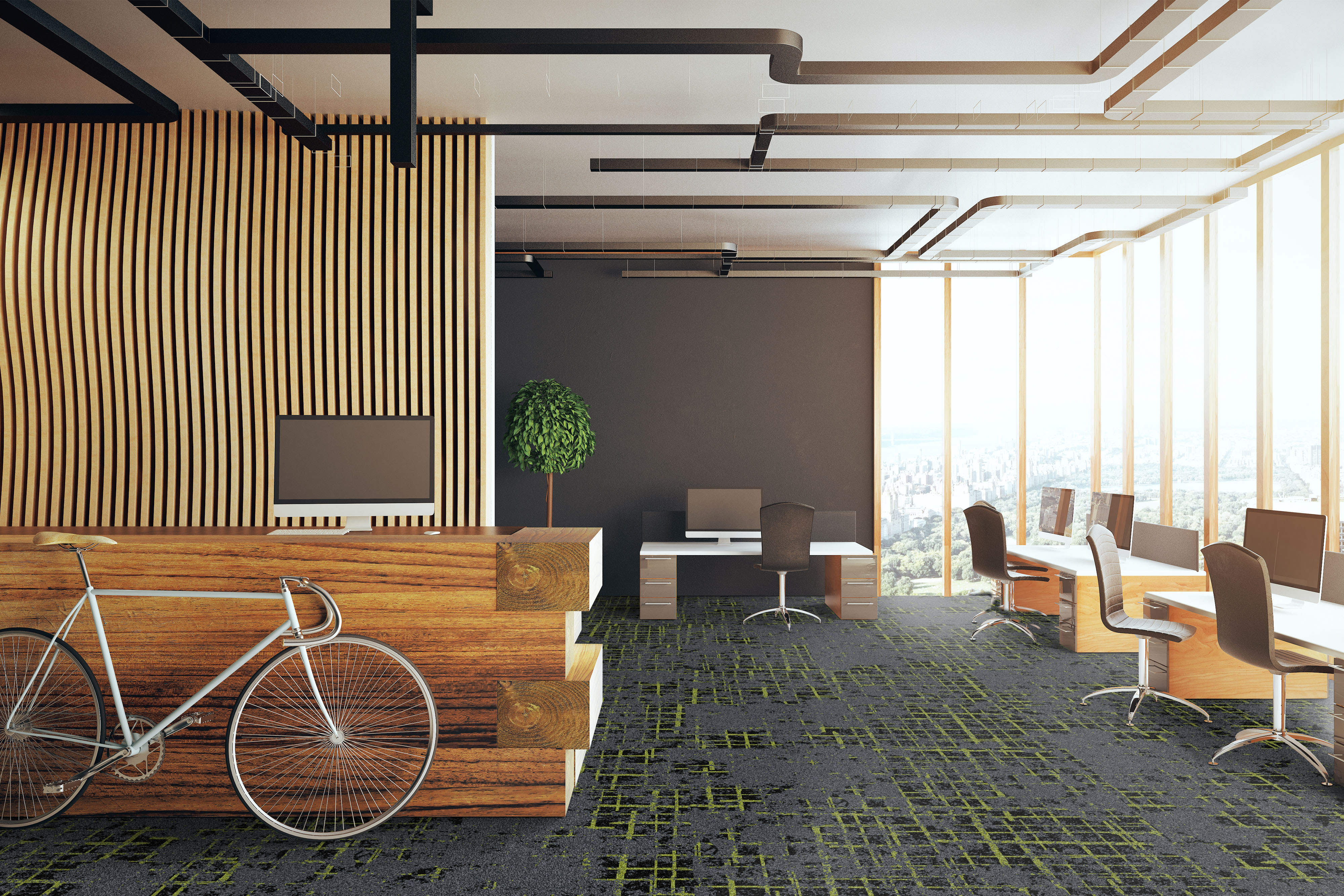 Ковровая плитка Macro Tile 92 (500*500*5 мм) — купить в Якутске